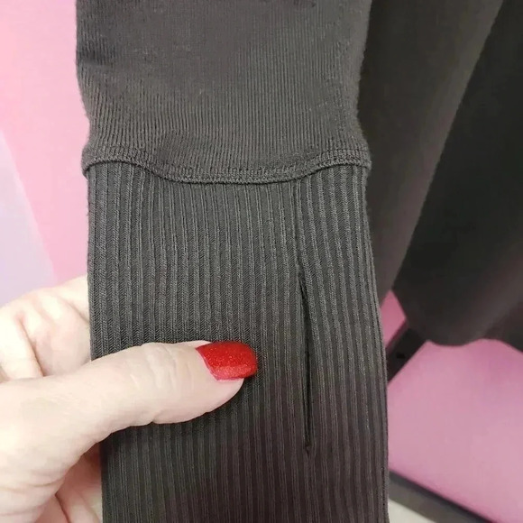 CAbi #596 Brown Turtleneck Swing Dress Size M - Picture 5 of 6